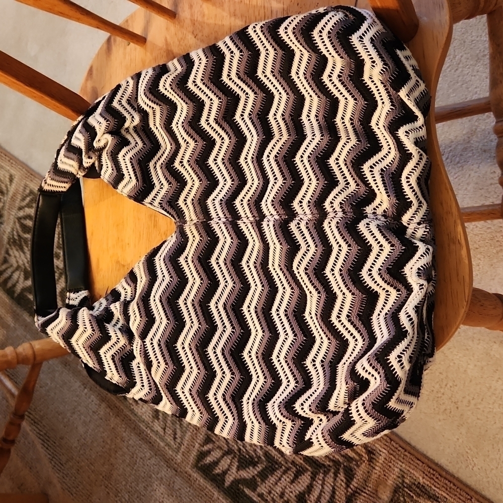 Black White Gray Bag